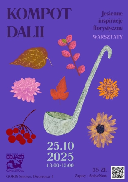 KOMPOT DALII - jesienne inspiracje florystyczne